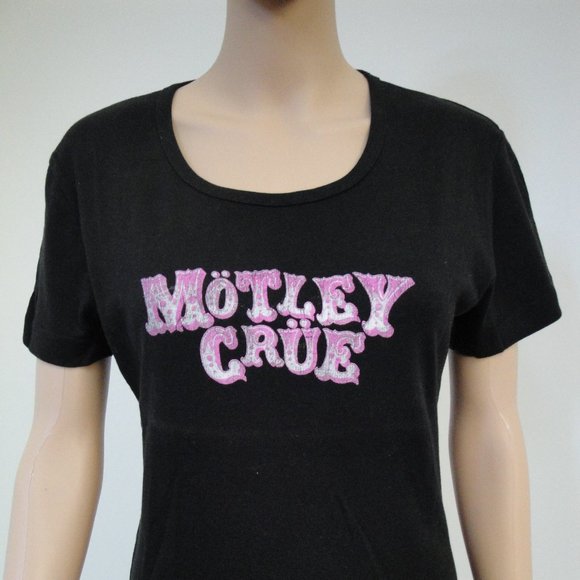Motley Crue Babydoll Concert T-shirt - Picture 1 of 4